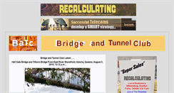Desktop Screenshot of bridgeandtunnelclub.com