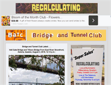 Tablet Screenshot of bridgeandtunnelclub.com